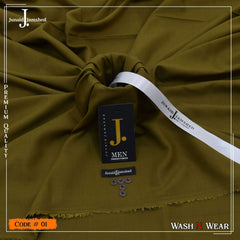 Luxury Super Soft Boski โ Premium Wash & Wear Suit Fabric