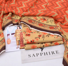Premium Karandi 3-Piece Suit – Winter Collection