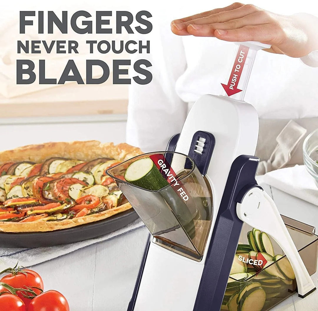 Vegetable Cutter and Slicer 5-in-1 | Mandoline vegetable cutter